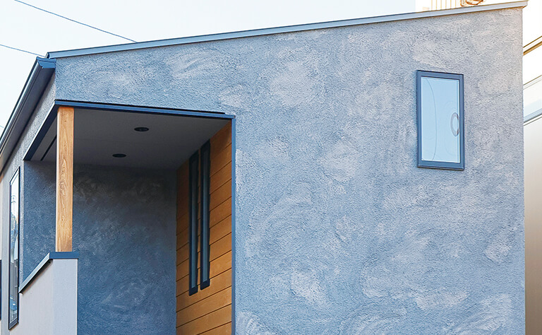 外壁ジョリパット2色塗り工事